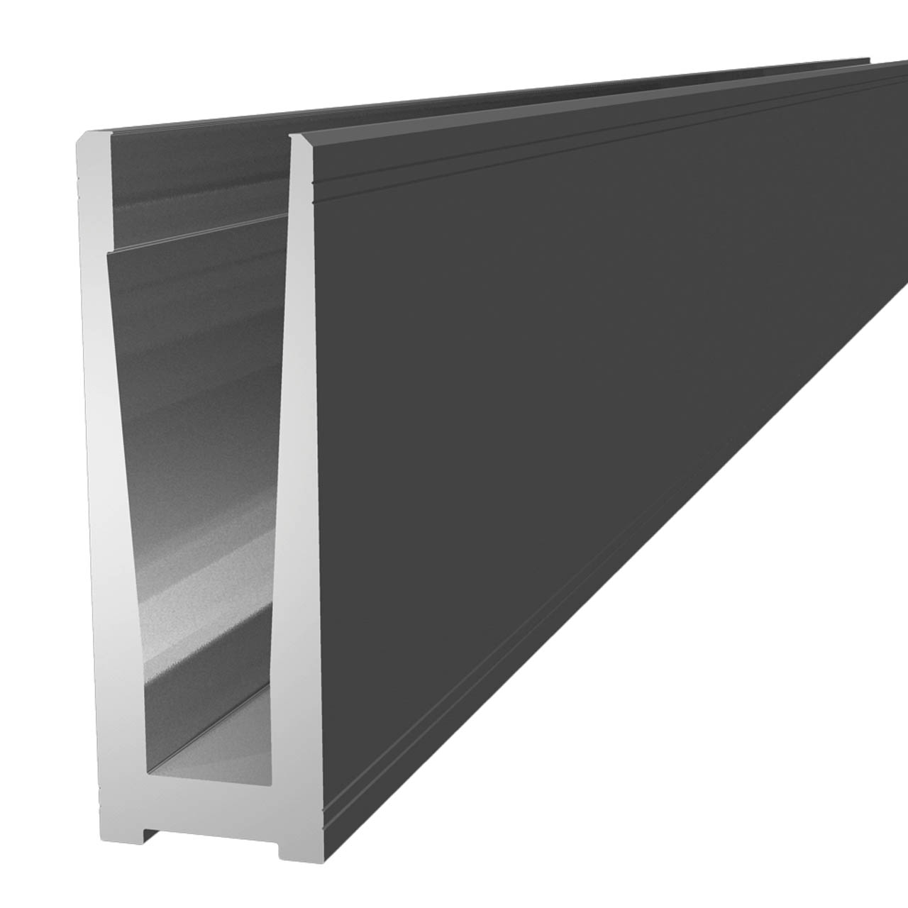 Ranura de aluminio-Vloerprofiel-Railing